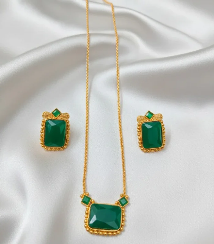 Designer Artificial Pendant Jewellery Set - Zaariyah Premium Collection