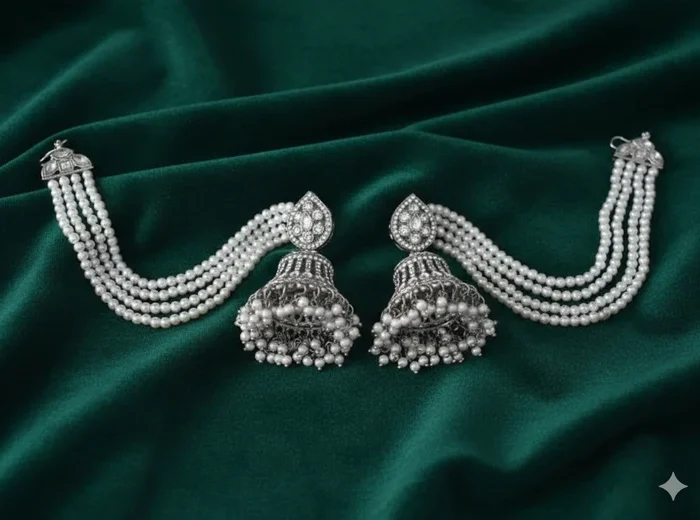 Traditional Jhumka Earrings - Zaariyah Premium Collection