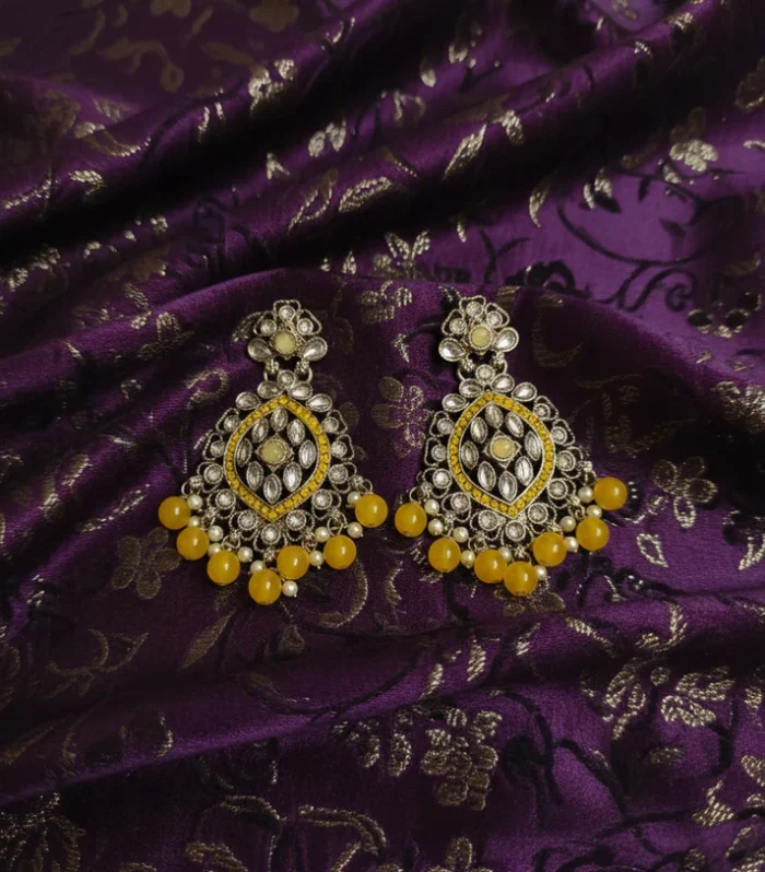 Traditional Jhumka Earrings - Zaariyah Premium Collection