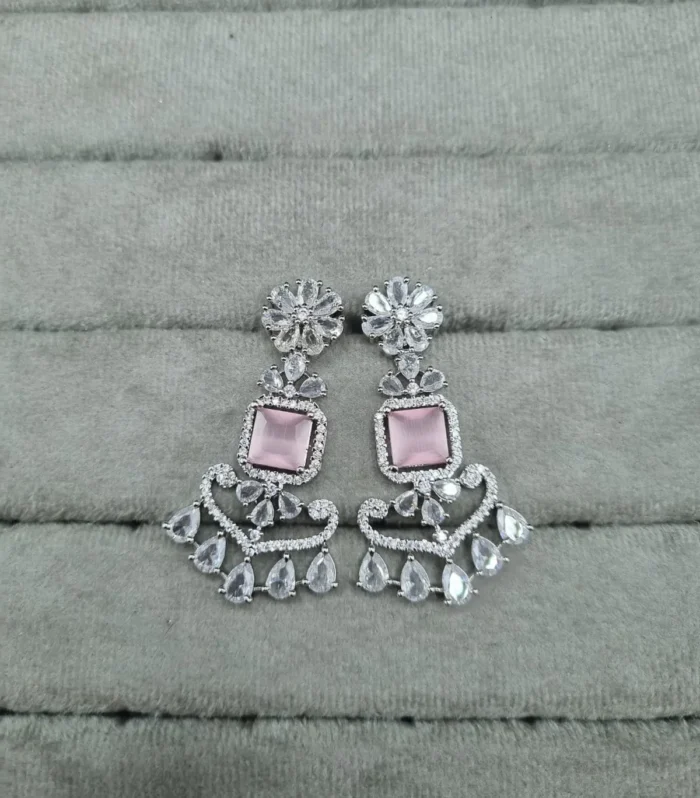 Luxury Bridal Chandbali Earrings - Zaariyah Premium Collection