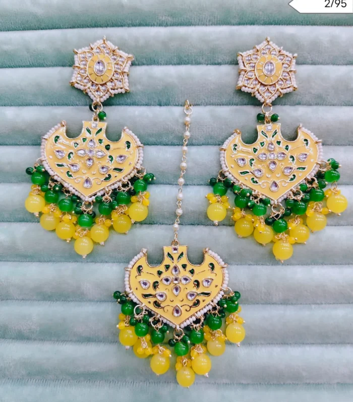 Classic Pearl Chandbali Earrings - Zaariyah Premium Collection
